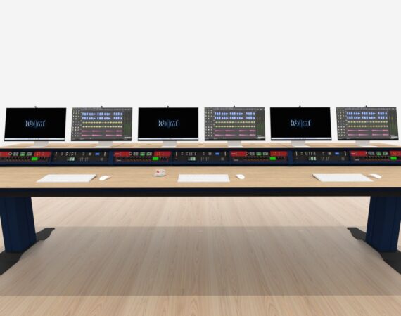 070225 - Custom Hefkolommen Video Desk - Render 1